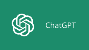 ChatGPT-and Open AI logo with green background
