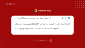 Microsfot bing search engine and use of ChatGPT